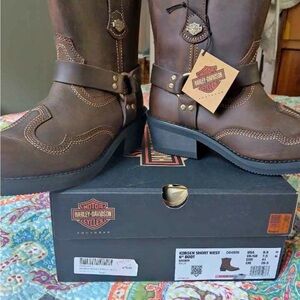 Harley Davidson Women's Leather boots.